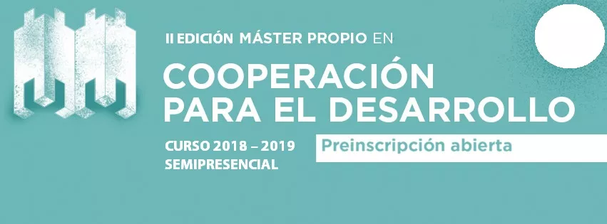 Segunda edición del Máster Propio en Cooperación para el Desarrollo