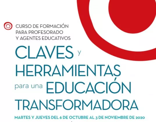 Retomamos el Curso “Claves y herramientas para una educación transformadora: Educación para el Desarrollo y la Ciudadanía Global” en Daroca, de manera online, durante octubre y noviembre 2020.