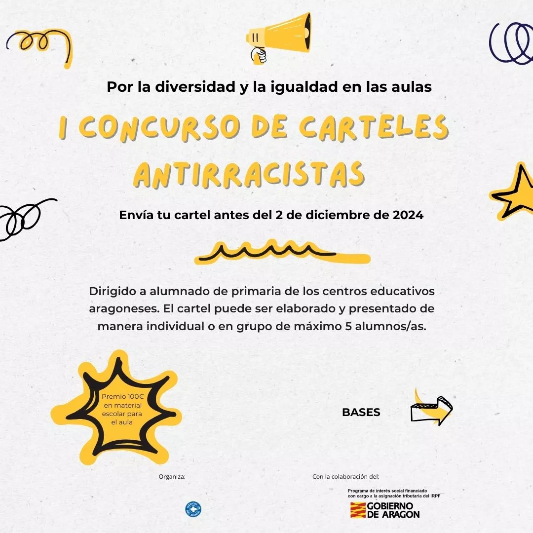 Primer concurso de carteles antirracistas